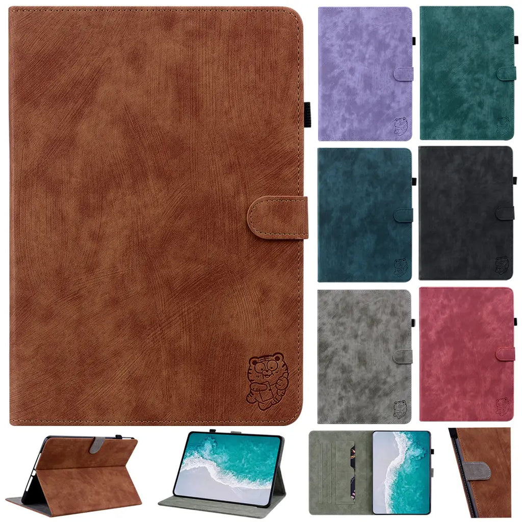 Lenovo Tab M9 Leather Protective Case Black Full Coverage