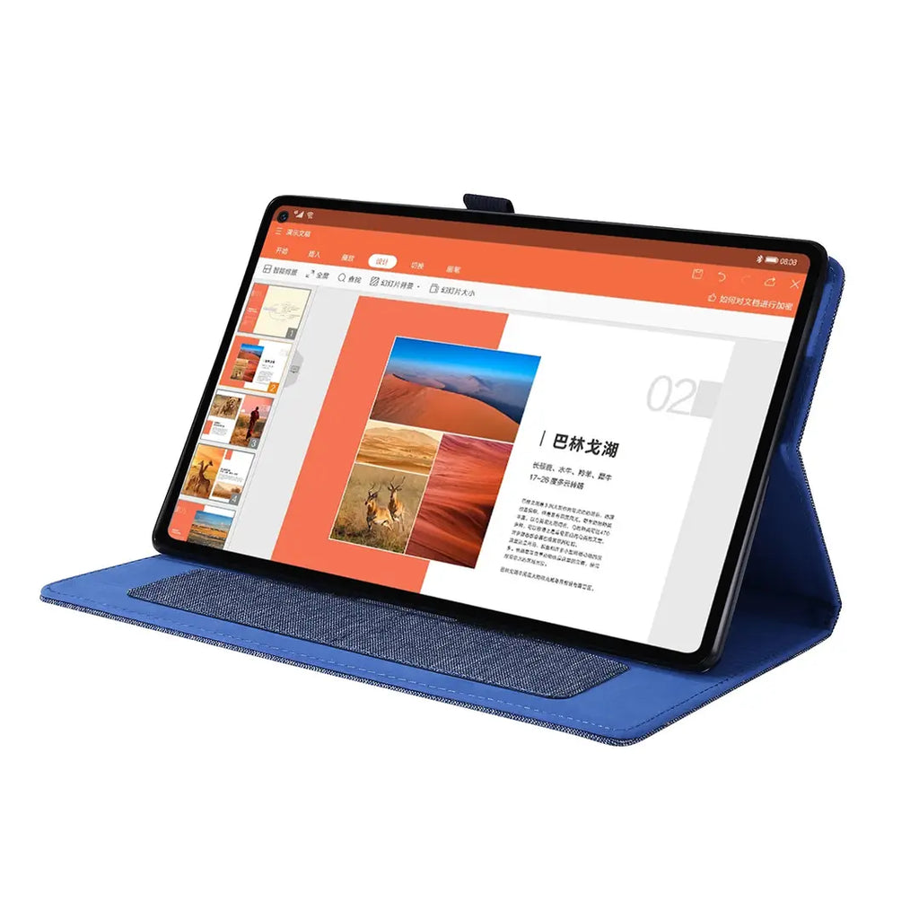Lenovo M10 Plus Denim Sleeve Case
