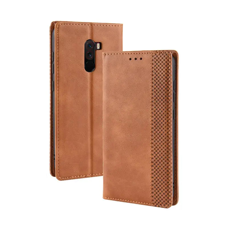Xiaomi Poco F1 Flip Cover Leather Case Premium Multi Color