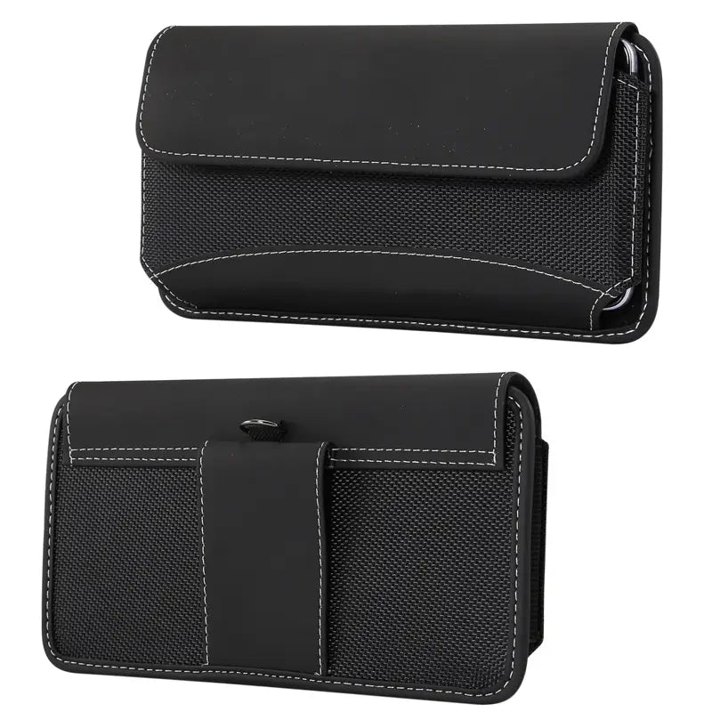 Black Durable Waist Bag for Phones 6.5"