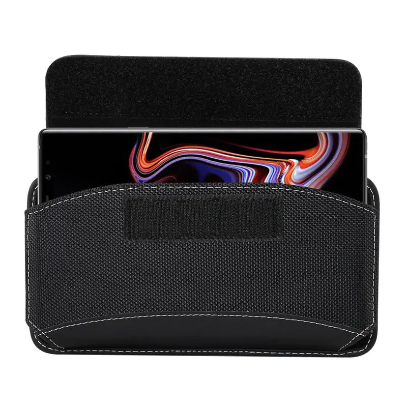 Black Durable Waist Bag for Phones 6.5"