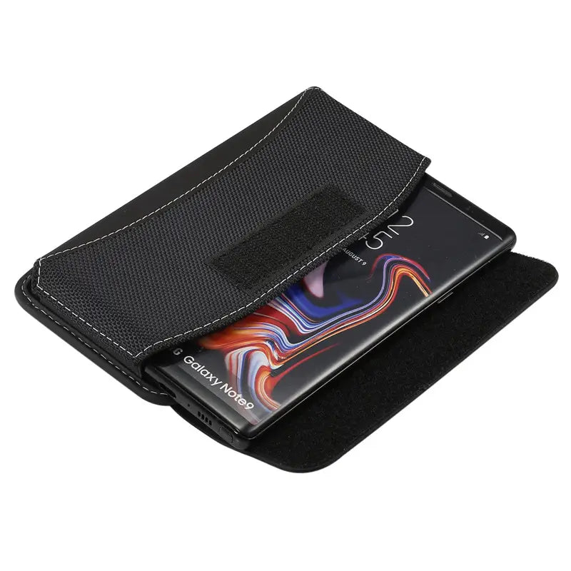 Black Durable Waist Bag for Phones 6.5"