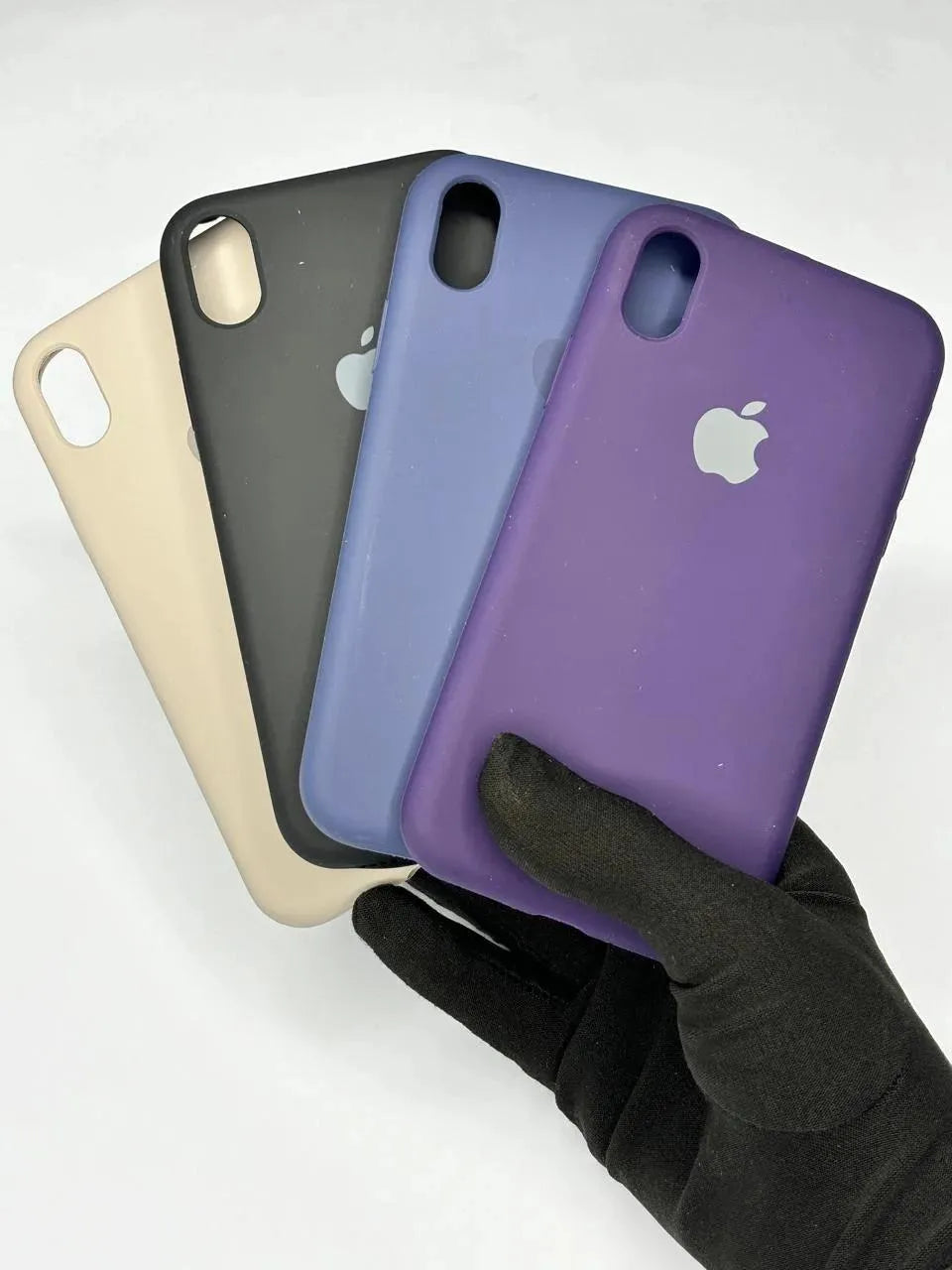 iPhone XR Silicone Case Vintage Multi-Color Protection