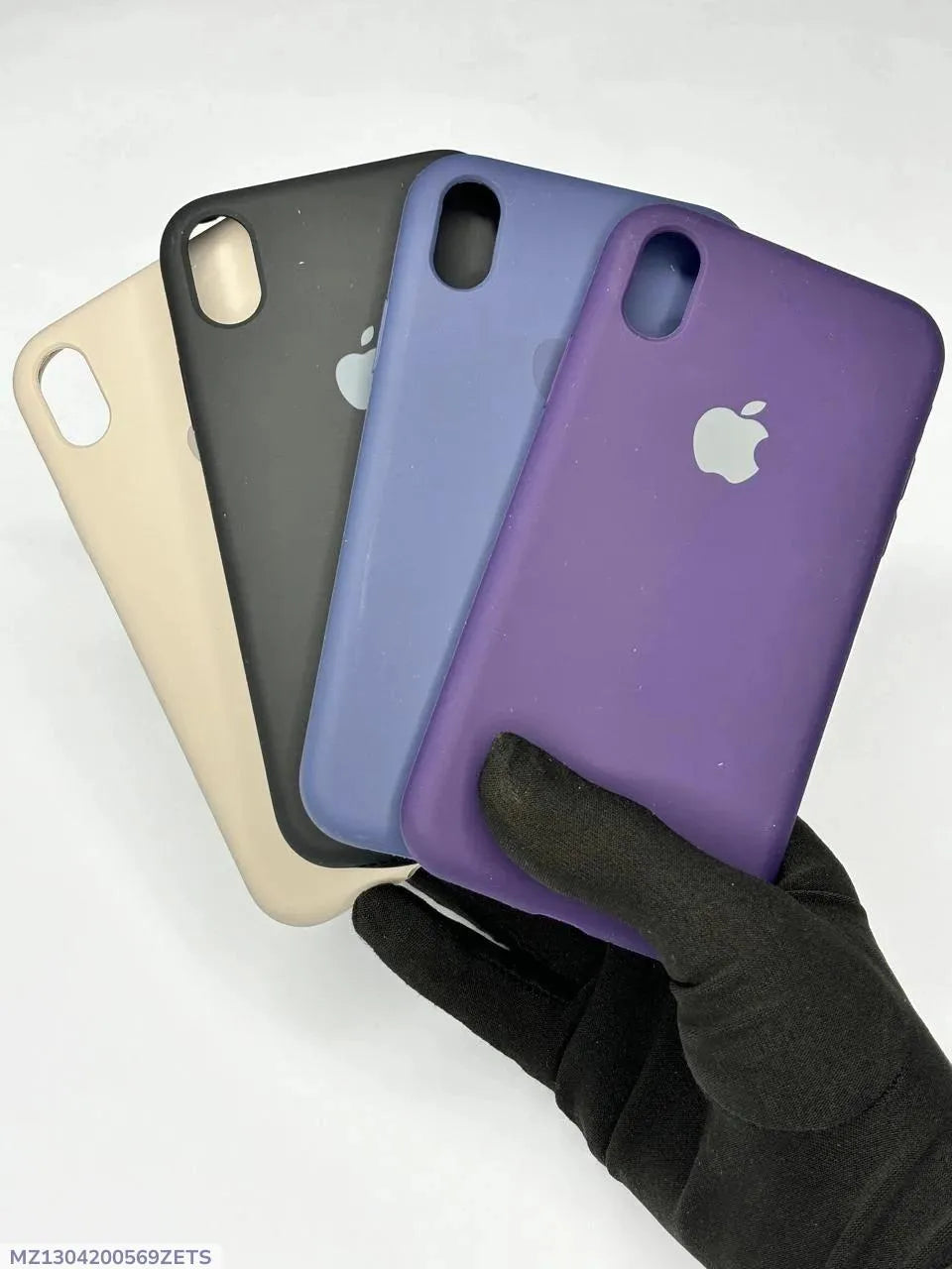iPhone X/XS Silicone Case - Vintage Multi Color