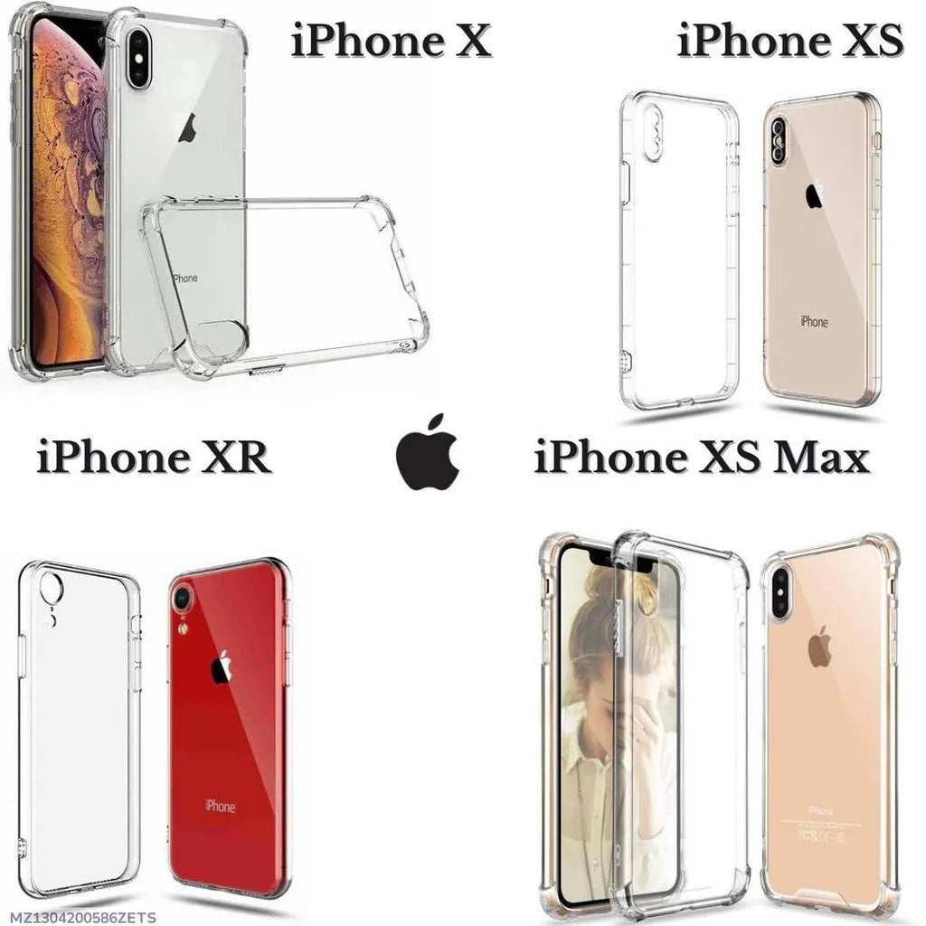 Transparent Crystal Clear iPhone Cover for X XS XR XS Max