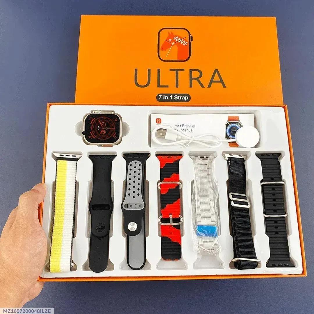 7-in-1 Smart Watch Multicolor ABS Lightweight