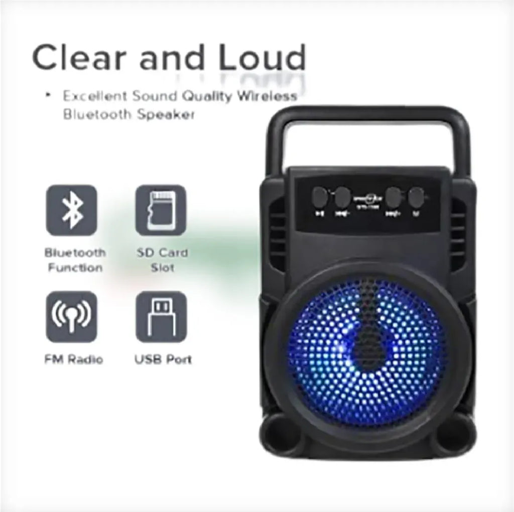 GTS-1360 Bluetooth Speaker with 5 Card Slot & FM Radio