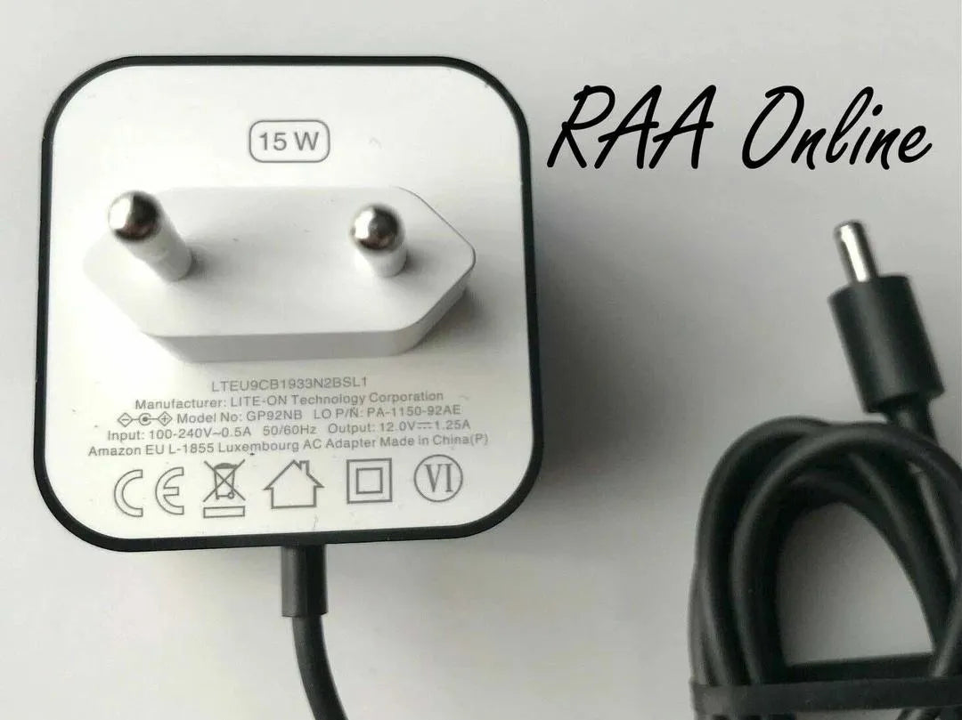 Premium 12V Power Adapter for Echo Dot & Smart Devices
