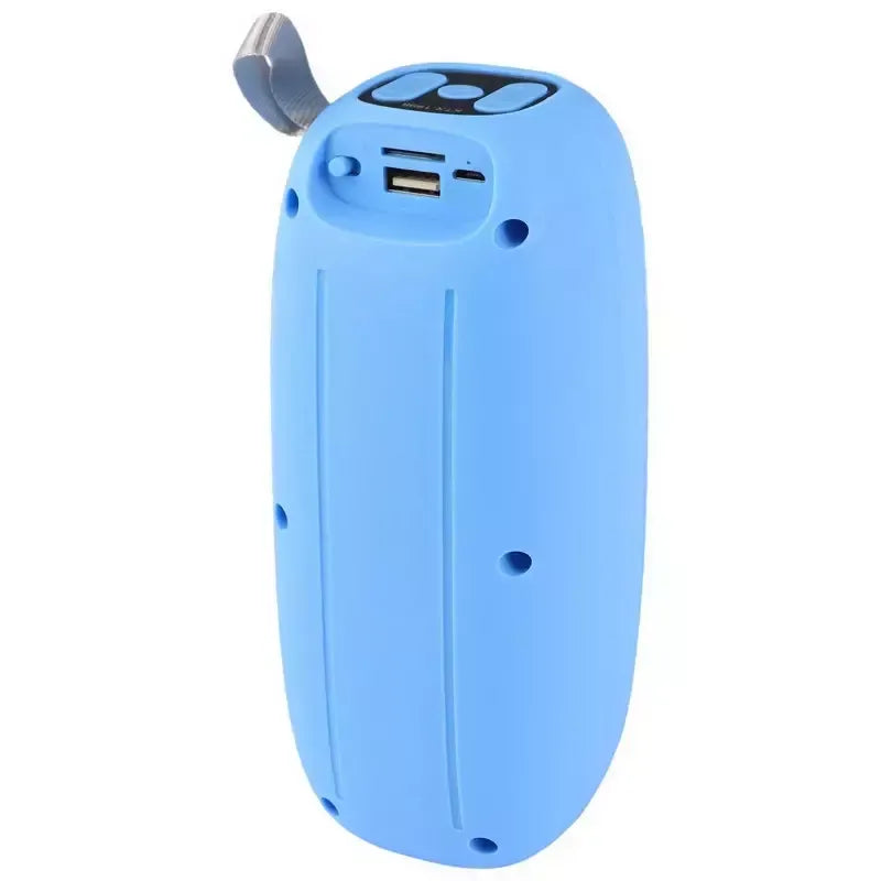 Portable Bluetooth Speaker with LED Lights & Fast Charge, Pink, 5W, 1200mAh Battery, 1998 Model, 5" x 2" x 29.9"