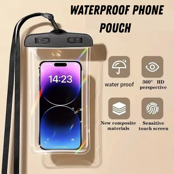 Pack of 3 Waterproof Mobile Pouch