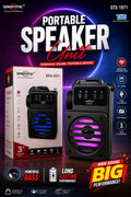 Greatmic GTS-1971 Portable Wireless Bluetooth Speaker | TWS, USB, TF Card, FM Radio