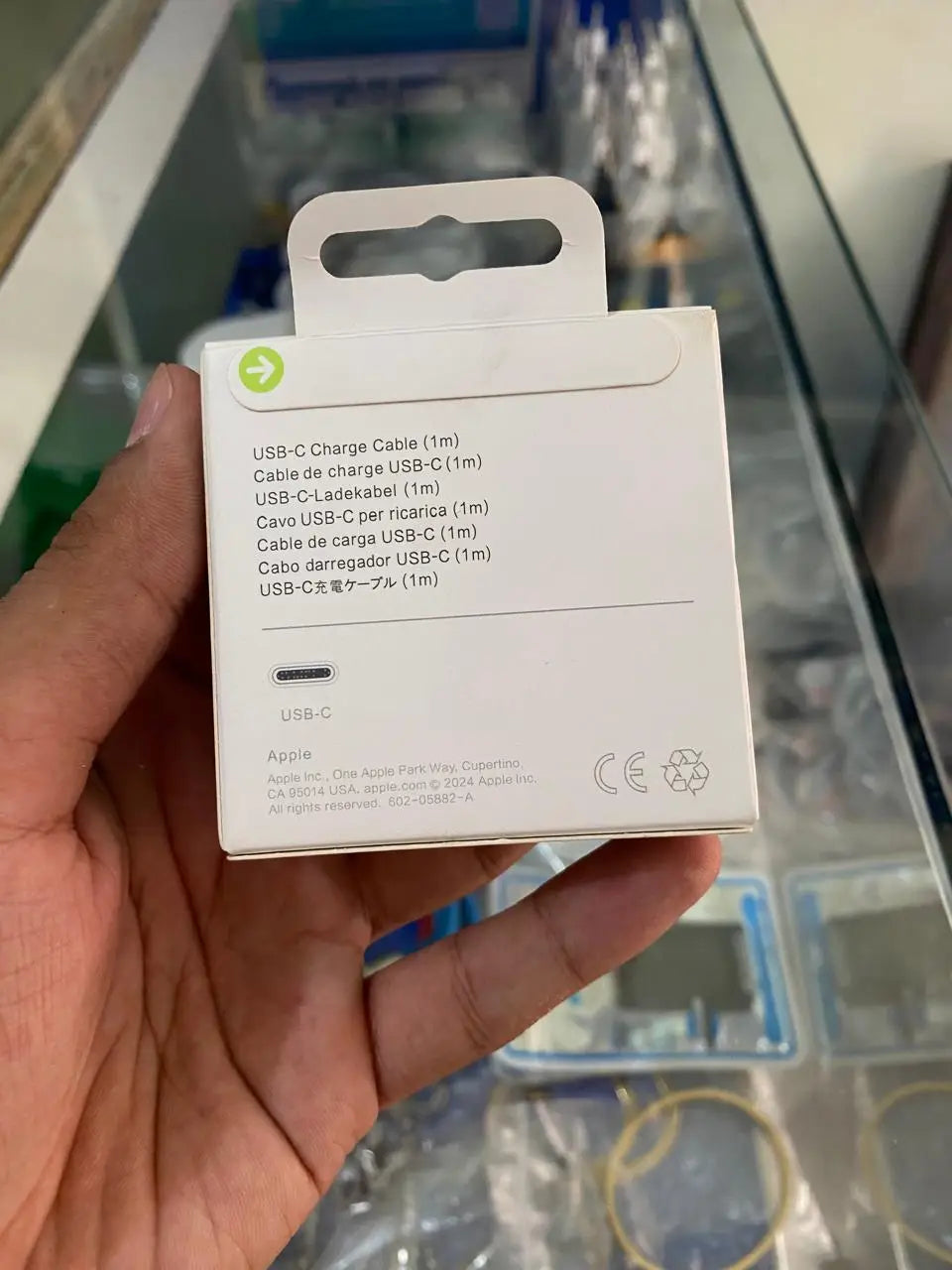 Apple Original USB-C to USB-C 60W Fast Charging Cable (1 Meter) – White