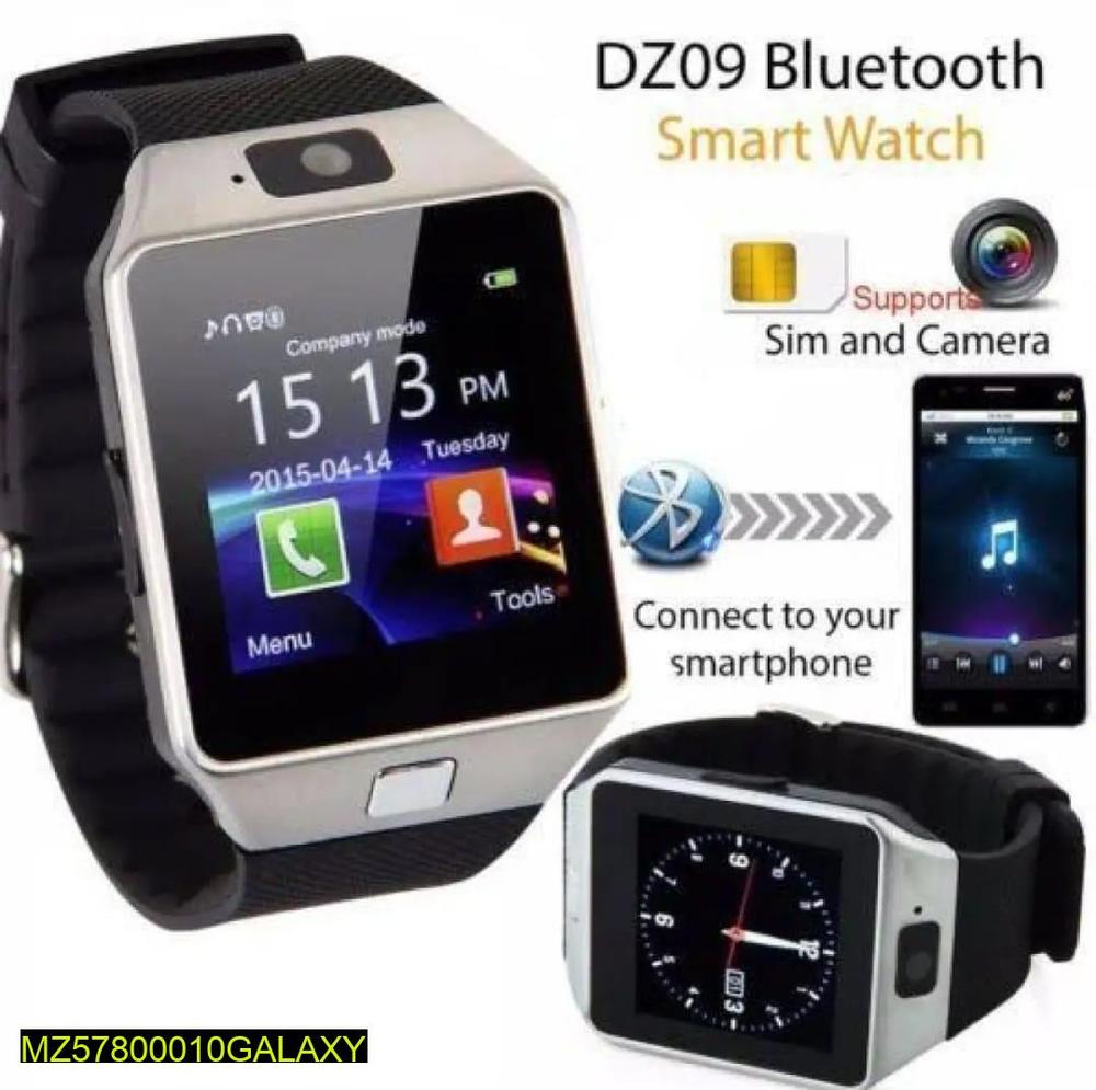 DZ09 Bluetooth Smart Watch with Camera & SIM Card