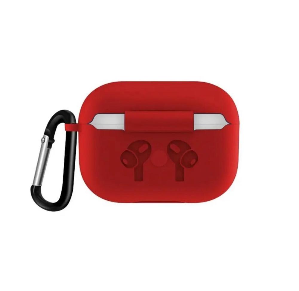 Airpods Pro 2 Silicone Case with Carabiner Hook
